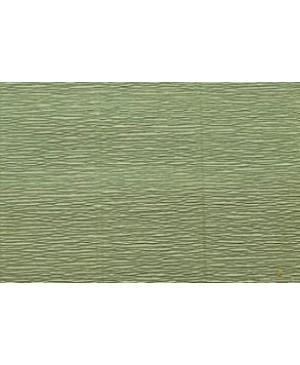 Krepinis popierius 50 cm x 2,5 m, 180 g/m² , alyvinė žalia (17A8) - Olive Green by Tiffanie Turner