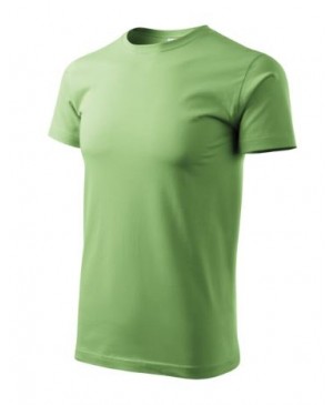 Vyriški marškinėliai Malfini Basic 129, 160g/m², šviesiai žalia, XS