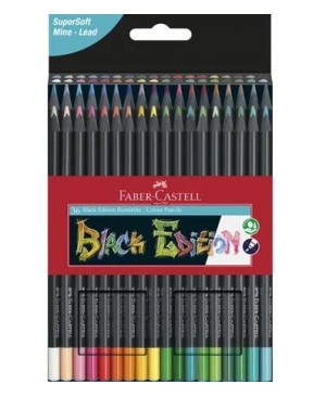 Spalvoti pieštukai Faber-Castell Black Edition 36 sp.  