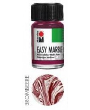 Marmuravimo dažai Marabu Easy Marble 15ml, 223 blackberry