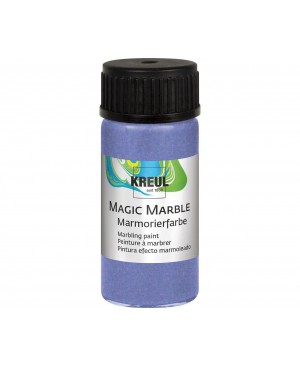 Marmuravimo dažai Kreul Magic Marble Metalic-Violet, 20ml