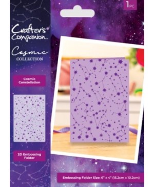 Reljefavimo formelė Crafter's Companion - Cosmic Collection - Cosmic Constellation 2D