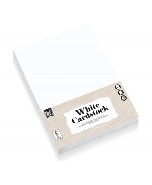 Popieriaus rinkinys Craft Sensations - A4, 220 g/m², 10 lapų, baltos sp.