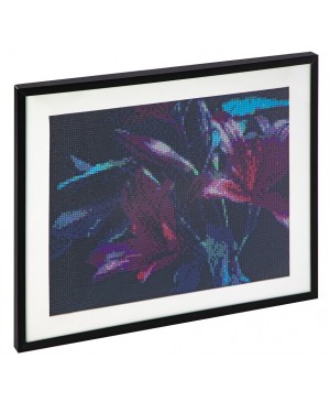 Deimantinės mozaikos rinkinys - Craft Sensations Diamond Painting - Dark Flowers, 30x40cm