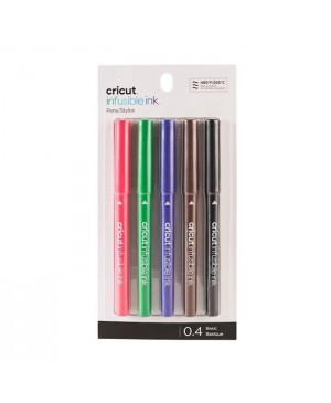 Rašiklių rinkinys Cricut sublimacijai Infusible Ink Markers Basics 0.4mm, 5vnt.