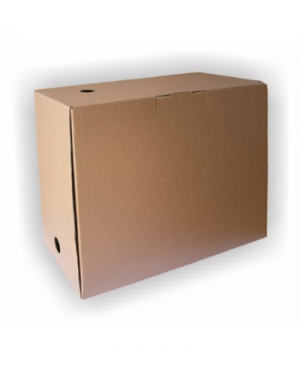Archyvavimo dėžė 350x160x300 mm, rudo gofro kartono