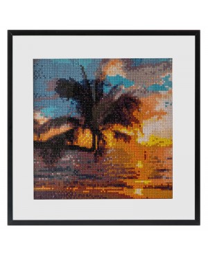 Deimantinės mozaikos rinkinys - Craft Sensations Diamond Painting - Sunset, 30x30cm