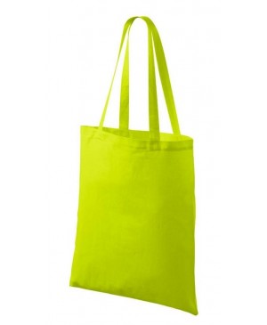 Medvilninis maišelis su rankena, 38x42cm, laimo žalia