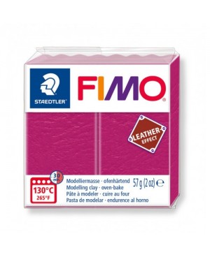 Modelinas Fimo Leather Effect, 57g, 229 berry