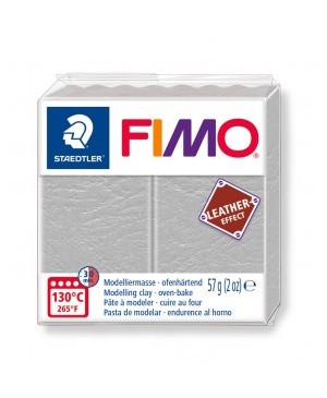 Modelinas Fimo Leather Effect, 57g, 809 dove grey