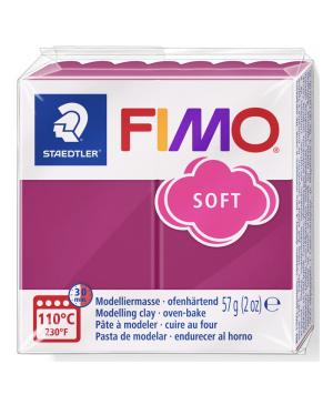 Modelinas Fimo Soft, 57g, T23 šaldytos uogos