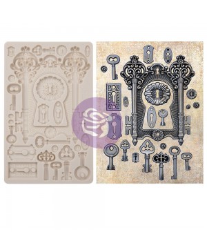 Silikoninė liejimo forma Prima Marketing - Locks & Keys, 12.7x20.32cm