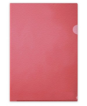 Aplankas dokumentams Forpus, A4, matinis raudonas, 115 mkr, L formos