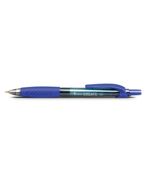Gelinis automatinis rašiklis Forpus CREATE, 0,7mm, mėlynas