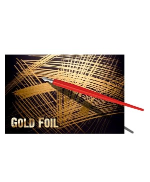 Gratažo popierius Essdee GFB3 Gold Foil Scraperboard 305x229mm, 10vnt.