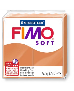 Modelinas Fimo Soft, 56g, 76 konjako rusva	