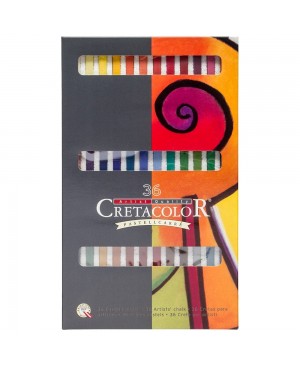 Pastelių rinkinys Cretacolor Hard Pastels, 36 spalvų