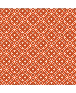 Skrebinimo popierius Core' dinations Orange Graphic Circle, 30.5x30.5cm, 216 g/m², 1vnt.
