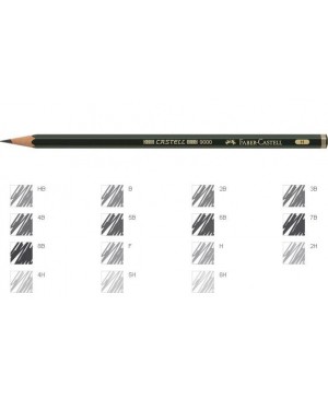 Grafitinis pieštukas Faber-Castell 9000 H