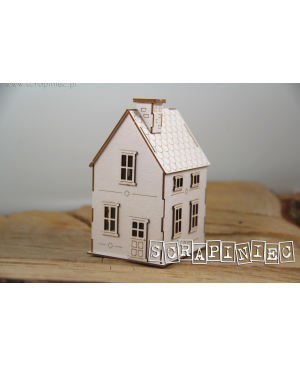 Kartono formelė Scrapiniec - Tiny Family House 3D
