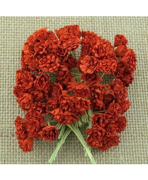 Popierinės gėlytės Promlee Flowers - Red Gypsophila SAA-407, 10mm, 20vnt.