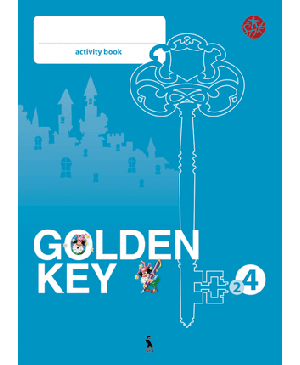  Golden Key 4. Activity Book. 2-asis anglų kalbos pratybų sąsiuvinis IV klasei. Tretieji mokymo metai ( „Šok“)