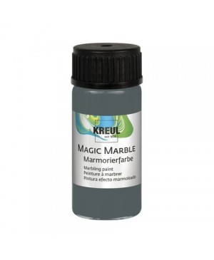 Marmuravimo dažai Kreul Magic Marble Volcanic Gray matt, 20ml