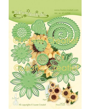Kirtimo formelė Leane Creatief - Lea’bilitie Multi Die Sunflower (45.6098)