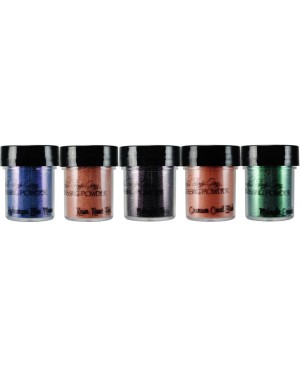 Reljefavimo pudrų rinkinys Lindy's Gang -  Victorian Bouquet Embossing Powder Set, 5x15ml