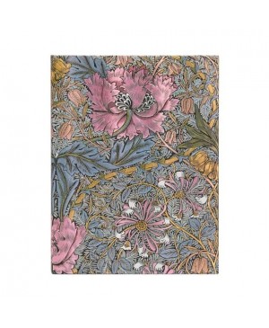 Užrašų knygutė Paperblanks William Morris Pink Honeysuckle, 18x23cm, 144 lapai linijomis