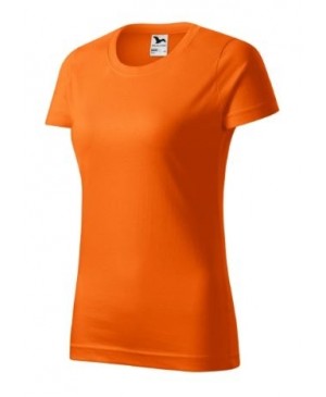 Moteriški marškinėliai Malfini Basic 134, 160g/m², oranžinė, S