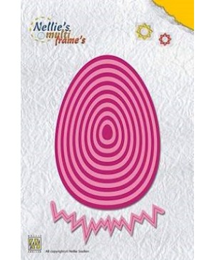 Kirtimo formelė Nellie Snellen MFD089 -  Straight Easter Egg