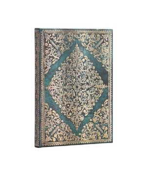 Užrašų knygutė Paperblanks Diamond Rosette Oceania, 12x18cm, 144 lapai, balti