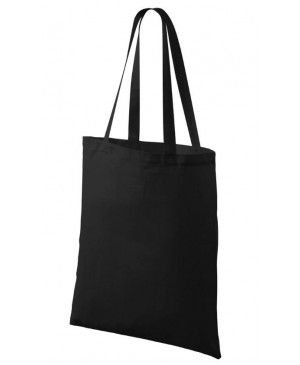 Medvilninis maišelis su rankena, 38x42cm, juodas