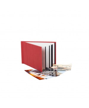 Foto knyga Peel & Stick, raudona, 10x15cm, 12 lapų