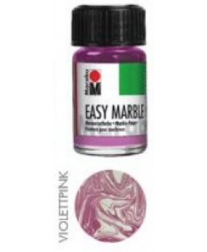 Marmuravimo dažai Marabu Easy Marble 15ml, 235 violet pink