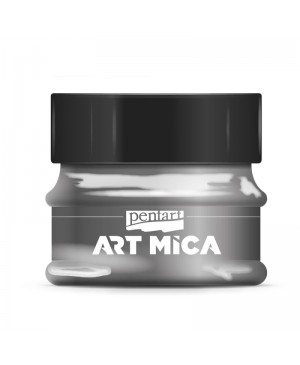 Pigmentinė pudra Pentart Art Mica 9g, anthracite (40085)