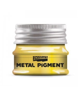 Pigmentinė pudra Pentart Metal Pigment, 20g, gold (40086)