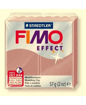 Modelinas Fimo Effect, 57g, 207 perlo rožinis auksas, metalizuotas/perlamutrinis	
