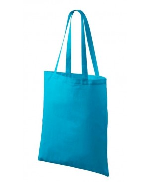 Medvilninis maišelis su rankena, 38x42cm, šviesiai mėlynas