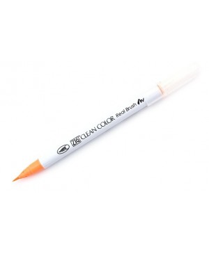Rašiklis ZIG Clean Color Real Brush Fluorescent Orange 002	