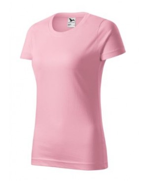 Moteriški marškinėliai Malfini Basic 134, 160g/m², rožinė, M