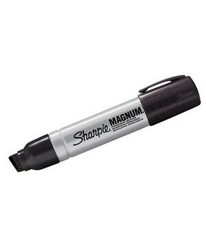 Žymeklis Sharpie Magnum permanentinis, juodos sp., kirstu galiuku 1-14.8 mm