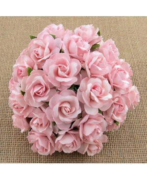 Popierinės gėlytės Promlee Flowers - Pink Mist Wild Roses SAA-424-30, 30mm, 10vnt.