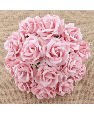Popierinės gėlytės Promlee Flowers - Pale Pink Chelsea Roses SAA-449, 35mm, 10vnt.