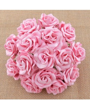 Popierinės gėlytės Promlee Flowers - Baby Pink Chelsea Roses SAA-477, 35mm, 10vnt.