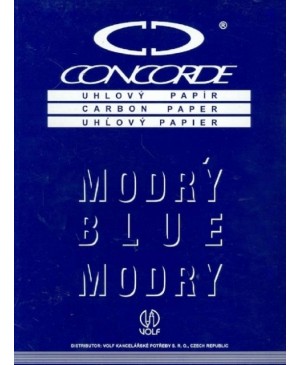 Kalkė Concorde A4, mėlyna, 50 lapų