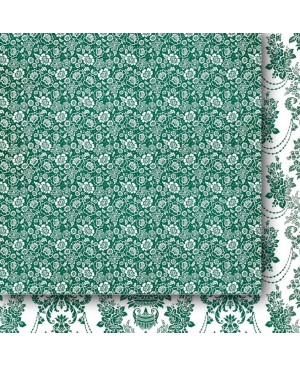 Skrebinimo popierius Galeria Papieru - Emerald Lady 02, 200 g/m², 30.5x30.5cm, 1vnt.