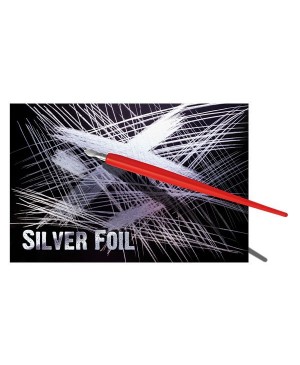 Gratažo popierius Essdee SFB2 Silver Foil Scraperboard 229x152mm, 10vnt.