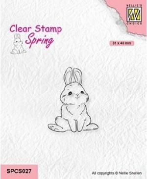 Silikono antspaudas Nellie Snellen - SPCS027 - Cute Rabbit 2
